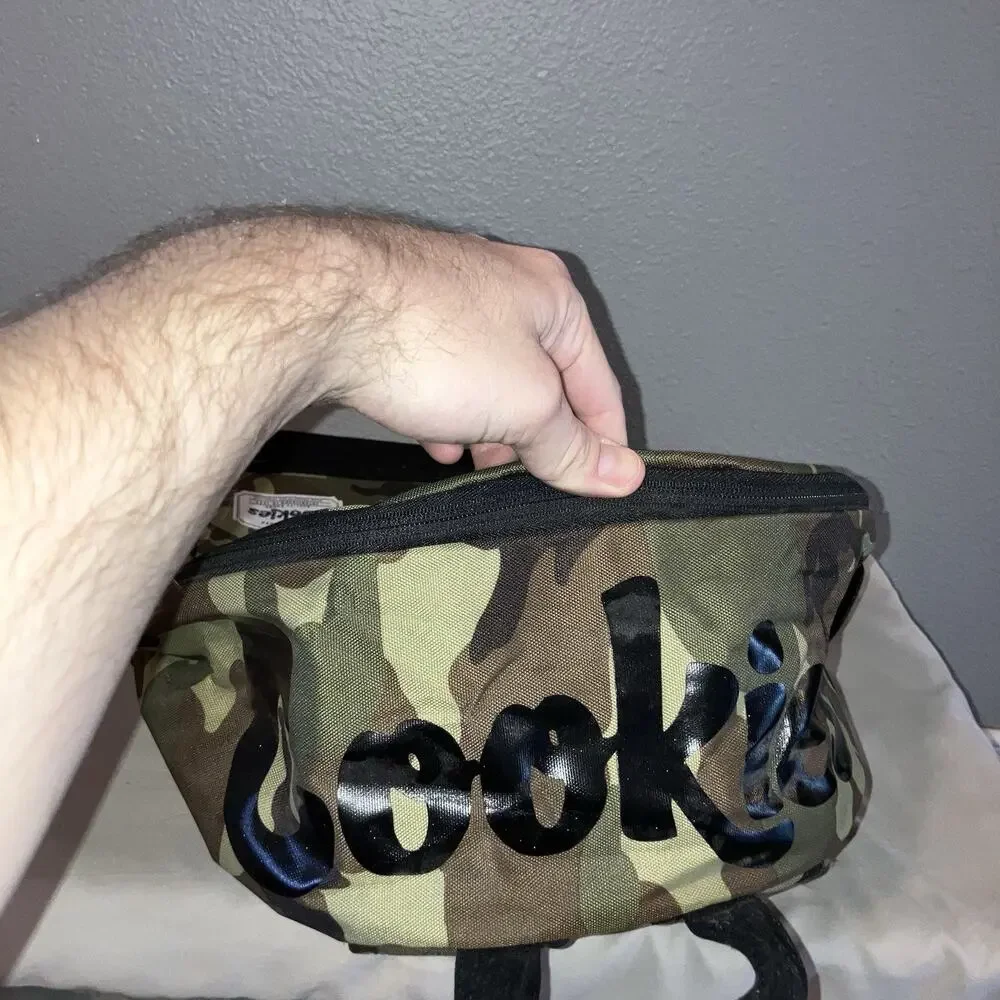 Bag New Nwt Cookies Camo Stasher Stash Smell Proof Adjustable Mmj 420 Backpack